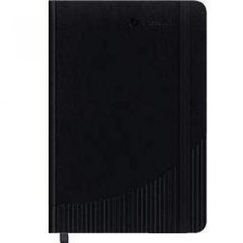 Foray Classic A5 Squared Hardback Notebook Black 160 Pages