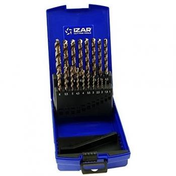 Juego 19 brocas multi inox-cobalto 19 piezas