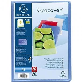 Carpeta personalizable Exacompta de 30 fundas A4