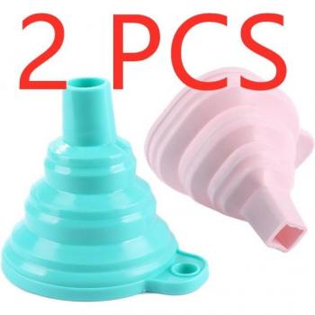 Anti-Spill Silicone Funnel