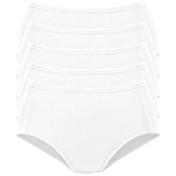 Taillenslip PETITE FLEUR Gr. 42, schwarz Damen Unterhosen aus weicher Pikee-Qualität