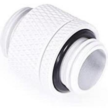 AlphaCool ChillCrest Dual Nipple Pivot G1/4 AG to G1/4 AG White