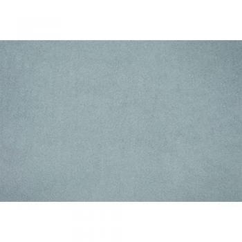 Horizon Gris – Lit capitonné velours 150x200 cm, sommier bleu