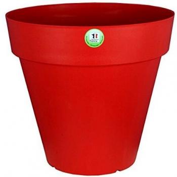 Riviera Pot de fleurs Soleilla Rond Rouge 59 x 59 x 54 cm