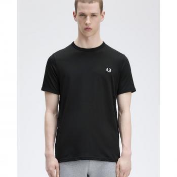 Fred Perry 3XL Black Ringer Shirt
