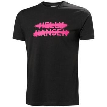 Tee Helly Hansen Core Graphic con A-Maniche Corti Nero 994 M