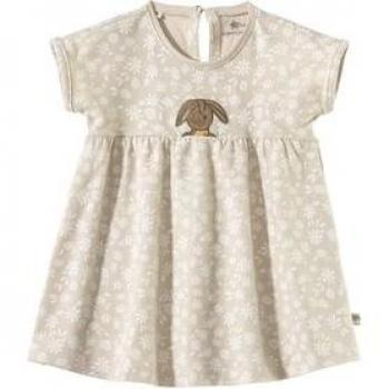 Sterntaler Mädchenkleid Blumen beige