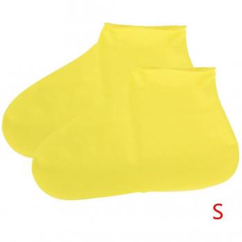 Reusable Silicone Rain Shoe Covers – 2 Pack, Waterproof, Outdoor Camping, Slip-Resistant Overshoes