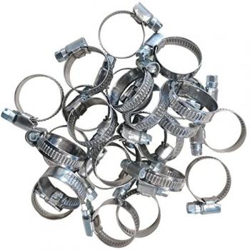 Serrage de tuyau durite inox W5 9 mm – 12 x 20 (25 colliers)