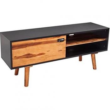 Akazien-Fernsehschrank & Kommode Set von vidaXL