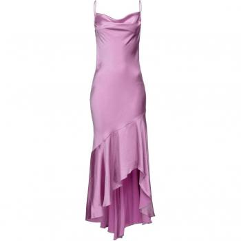 PINKO Women's Satin Dress in Pink