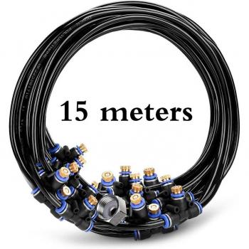Système de Brumisation Outdoor 10/15/20 m – Kit d'Irrigation et Refroidissement DIY