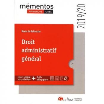 Droit Administratif Général (2019-2020) (Mémentos)