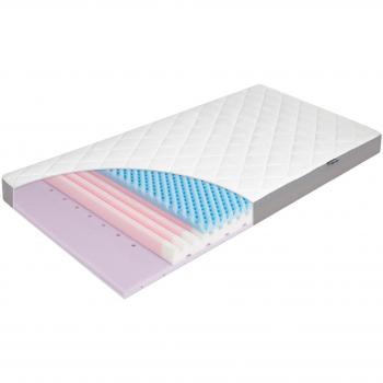 Tappeto rotondo per bambini LIVONE CIRCOLO 160 cm grigio argento/bianco