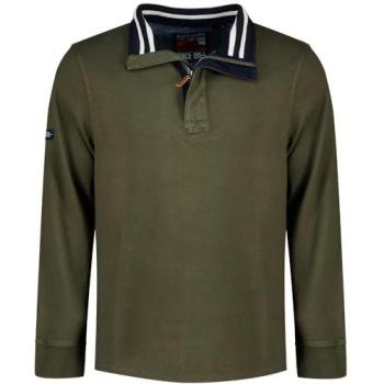 Superdry Cotton Henley met Lange Mouwen