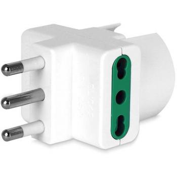 Triplo Adattatore Schuko 16A, 2 Prese 10/16A + 1 Schuko – Mach Power MP-SA1042