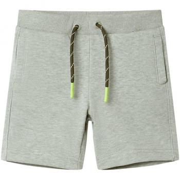 Pantalones cortos para niños caqui claro mélange 140