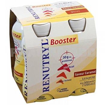Nestlé Renutryl Booster Mélange de Protéines Caramel