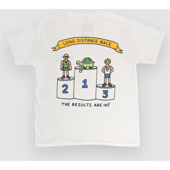 A.LAB Race Kids T-Shirt Nuovo Bianco