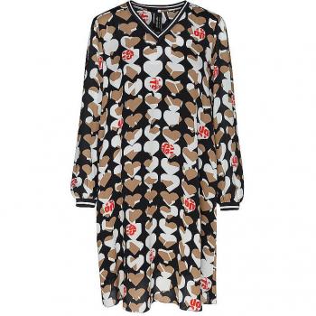 MARC CAIN A-Linien-Kleid Heartbreaker Viskose
