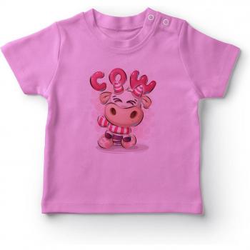 T-shirt Bébé Licorne et Vache Angemiel
