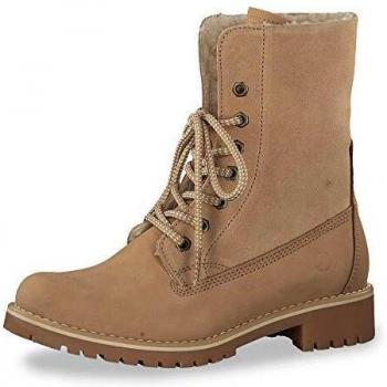 Tamaris Damen Stiefeletten 1-1-26443-23/432 – beige (Modell 718270)