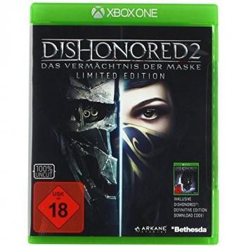 Dishonored 2 das vermächtnis der maske limited edition inkl definitive edition xbox one