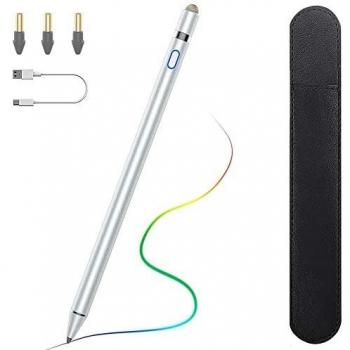 TiMOVO Stylet Tactile pour iPad, Stylus sans Interférence de Paume Compatible avec iPad Pro 11/12,9 Pouces