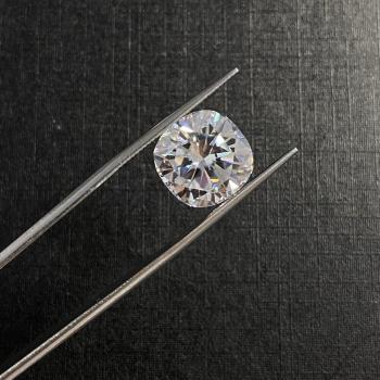 Meisidian 4x4MM Cushion Cut Moissanite D VVS with GRA Certificate