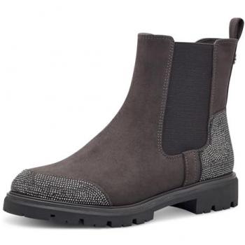Marco Tozzi Damen-Stiefel „Dark Grey“, Modell 2‑85413‑43‑239, Marke GMK