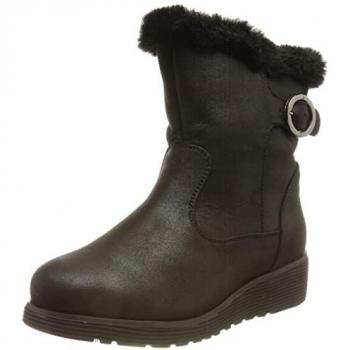 Botines Skechers peludos calentitos invierno