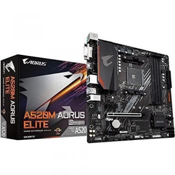 Placa A520M AORUS Elite de Gigabyte, formato MATX