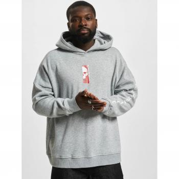 Felpa Con Cappuccio Saboteur Thug Life Grigia 4XL