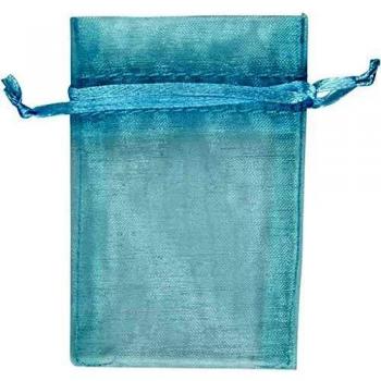 Lichtblauwe Organza Sachets