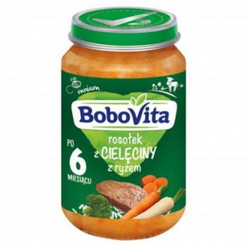 Plat de veau au riz pour bébés