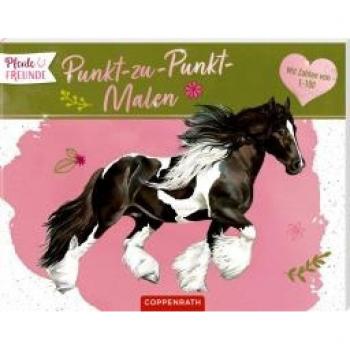 Pferdefreunde: Punkt-zu-Punkt-Malen