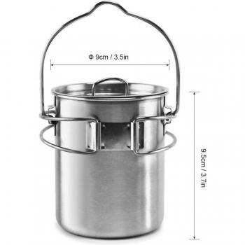 Bañera de Acero Inoxidable 1L