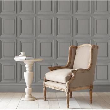 Laura Ashley – Redbrook Holzpaneel‑Vliesstoff‑Tapete 3D