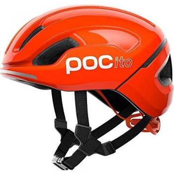 Casco Ciclismo POCito Omne Spin Arancione Fluorescente S/M/L Unisex Adulto