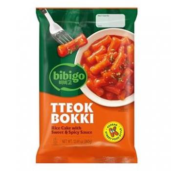 Bibigo Koreanische Reiskuchen Süß & Scharf
