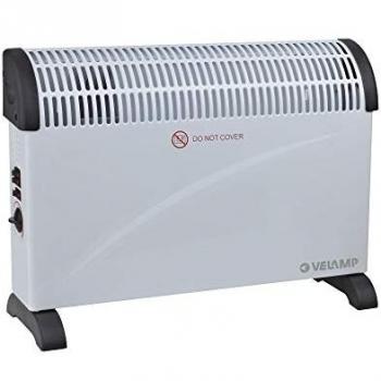 Calefactor Turbo 2KW Blanco – Control de Temperatura y 3 Modos