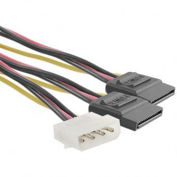 Câble adaptateur Power Molex QOLTEC 0,2 m