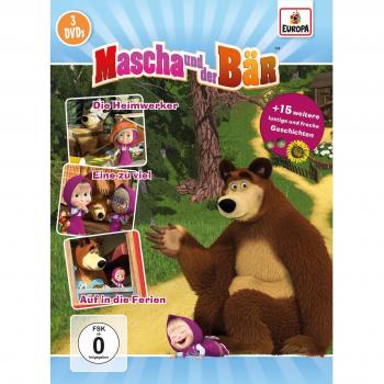 Mascha und der Bär 3er-Box 2 (Folgen 5, 6, 7) [3 DVDs]