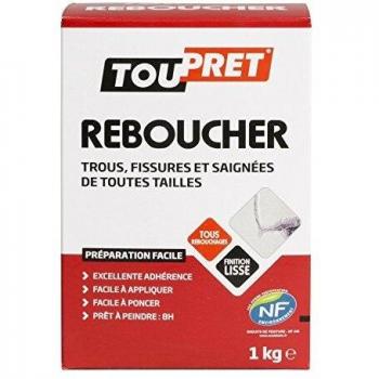 Toupret 180010 Enduit de Rebouchage 1 kg