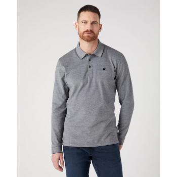 Polos Wrangler A Nero Maniche Lunghe M