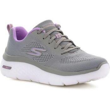Hyper Burst Go Walk Skechers Sneaker Grigio/Violetto EU 36,5
