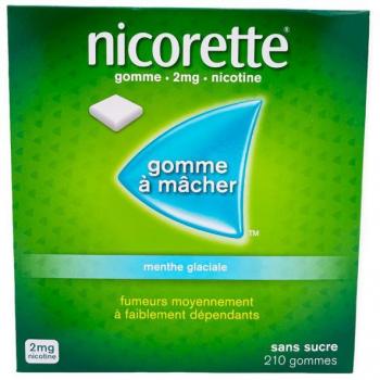 Nicorette 2mg Gom Ment Glac S/