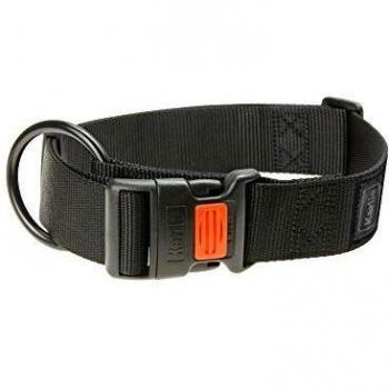 Karlie Art Sportiv Plus Hundeliebhaber‑Halsband – L: 55‑75 cm, B: 40 mm, Schwarz, Mix & Match