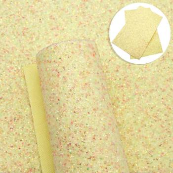 Shimmering Faux Leather Fabric 20×34cm for Handbags & Earrings
