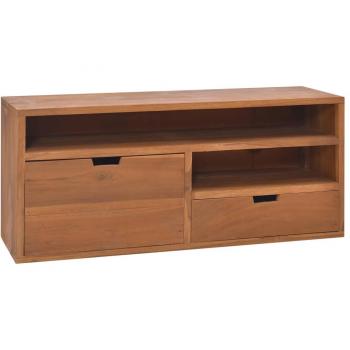Vidaxl Teak Wood TV Stand 35.4x11.8x15.7